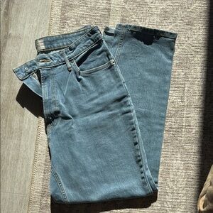 Everlane NWOT Curvy Cheeky Blue Jeans Organic Cotton 31R